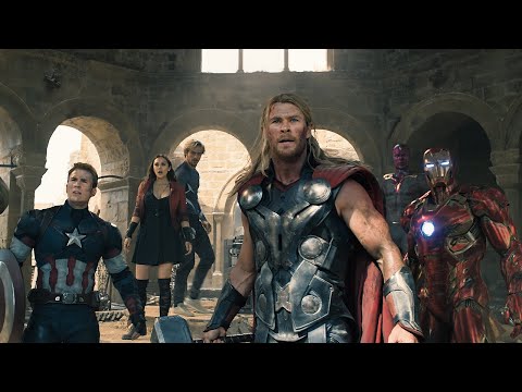 어벤져스 vs 울트론 부대 전투 장면 | 어벤져스: 에이지 오브 울트론 (Avengers: Age of Ultron, 2015) [4K]