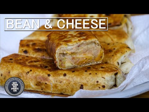 Bean and Cheese Burritos - Frijoles de la Olla - Instant Pot Recipes