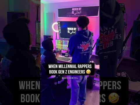 When Millennial Rappers Book Gen Z Engineers