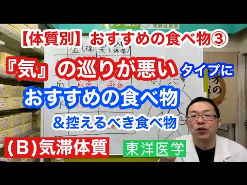 【体質別】おすすめの食べ物③ (B)【気滞タイプ】におすすめの食べ物&控えるべき食べ物