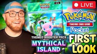 Mythical Island Release! Pokemon TCG Pocket New Packs! Opening A Ton Of Packs