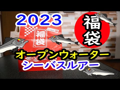 2023オープンウォーター福袋（シーバスルアー）の開封