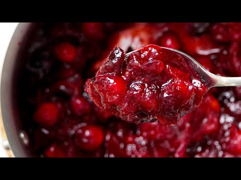 Triple Cranberry Sauce – Rehydrated, Roasted & Fresh with No Added Sugar!