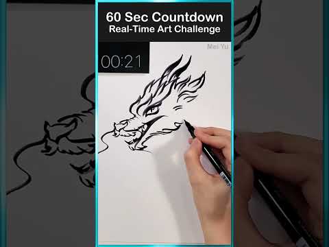 What Can I Draw Under 60 Seconds? Countdown to Lost & Found Graphic Novel + Preorder Gift #meiyu