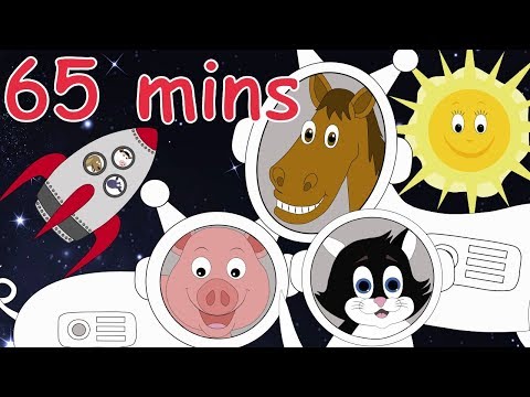 Zoom Zoom Zoom! We're Going To The Moon! And lots more Nursery Rhymes! 65 minutes!