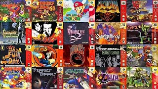 TOP 48 BEST NINTENDO 64 GAMES OF ALL TIME (BEST N64 GAMES)