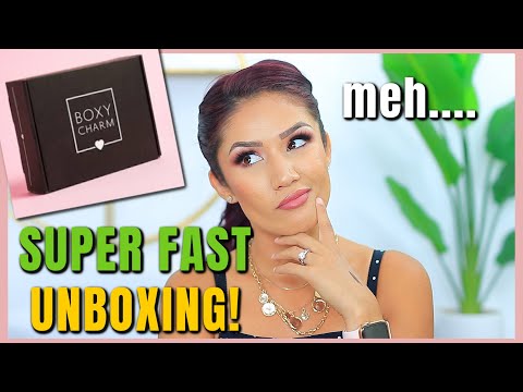 REAL QUICK!!! Boxycharm July BASE BOX Unboxing 2021