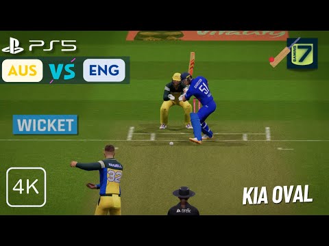 [PS5️⃣]🏏It sounded good !!!🔹🇦🇺 Aus Vs Eng🔹#Cricket 24🔹4k🔹#Gameplay🔹60FPS🔹T2️⃣0️⃣