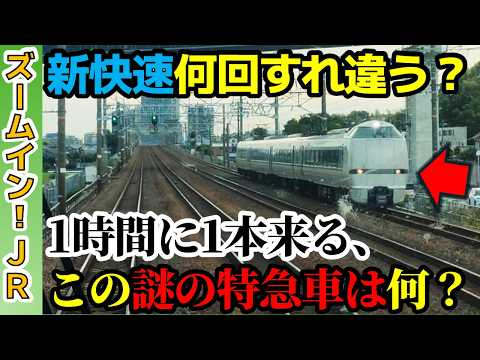 【謎の特急の正体は？】夕ラッシュの新快速は何回すれ違う？【京都線・京都〜尼崎・JR西日本】