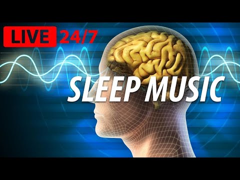 LIVE 🔴 Sleep Music Delta Waves: GUARANTEED Deep Sleep and Stress Relief