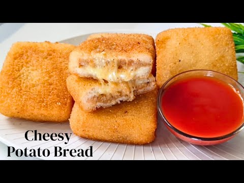 Crispy Cheese Bread Pakora for Snacks / Bread Pakora Recipe