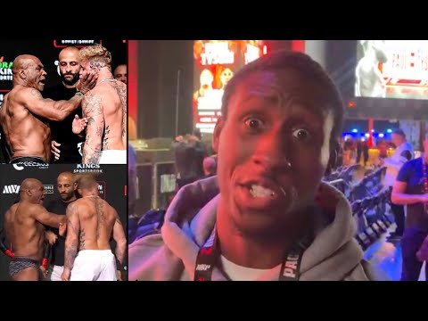 Shu Shu Carrington Reacts to Mike Tyson SMACKING Jake Paul at the WEIGH IN