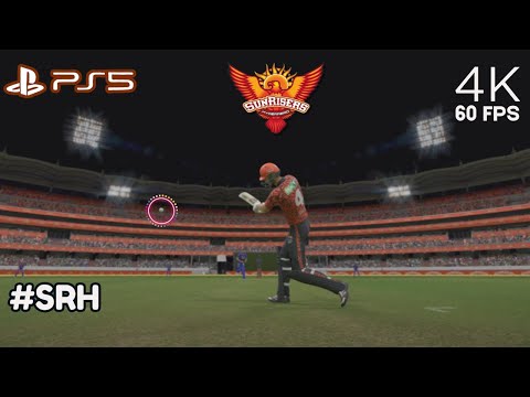 IPL 2024: Team Sunrisers Hyderabad SRH (PS5) - Cricketing Excellence in 4K Ultra HD on PlayStation 5