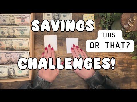 4 Easy Savings Challenges For Beginners! You Can Do This!