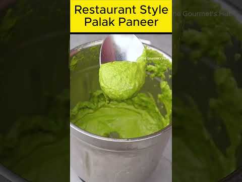 How to Make Palak Paneer Better Than Any Restaurant in 20 Minutes easy way #palakpaneer #shorts