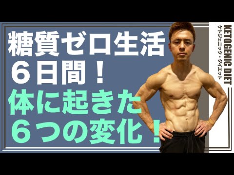 ケトジェニックダイエット生活6日間で分かった6つの事！【糖質制限】