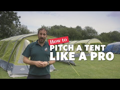 How to pitch a tent like a pro: Camping & Caravanning