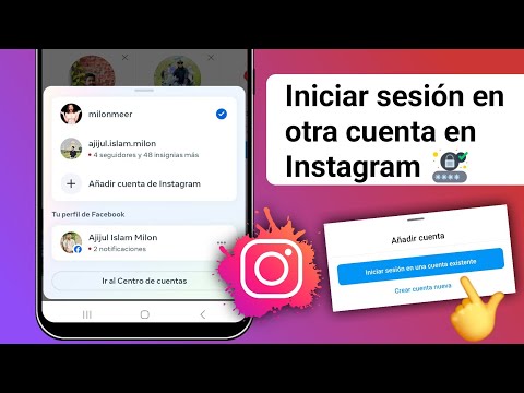 ¿Cómo iniciar sesión en una segunda cuenta de Instagram? | Agregar otra cuenta en Instagram