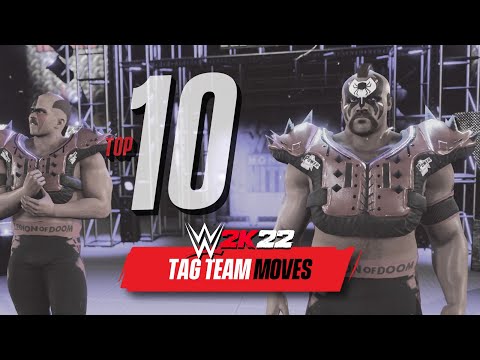 Top 10 WWE 2K22 Tag Team Finishers - WWE PS5 Gameplay