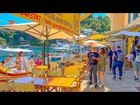 Portofino, Italy 🇮🇹 - Summer 2024 - 4K 60fps HDR Walking Tour