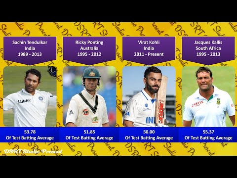 Top 20 Cricket Legends with the Highest Test Batting Averages in History!