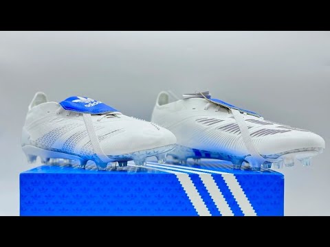 ⚪🔵DAVID BECKHAM 2024 ADIDAS PREDATOR ELITE DETAILED LOOK | FOOTBALL BOOTS REVIEW