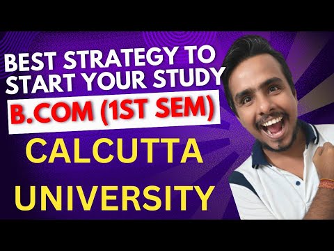 HOW TO START YOUR STUDY || B.COM 1ST SEMESTER ||#calcuttauniversity #calcutta_university #cu #cuexam