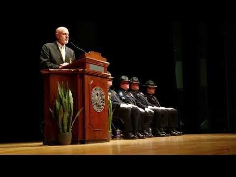 Fitchburg State University Police Academy graduation, September 13, 2018