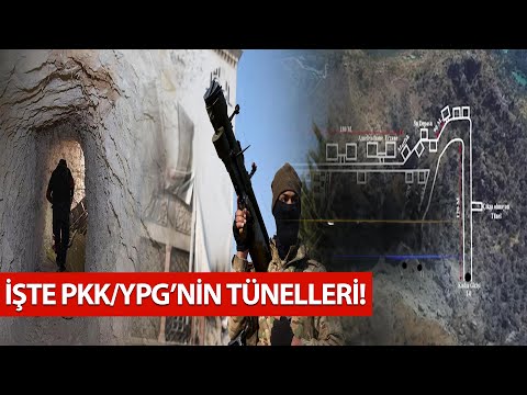 Örgütün Tel Rıfat'daki Tünellerini Kanal7 Ekibi Görüntüledi