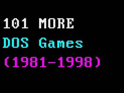 101 MORE MS DOS GAMES (1981-1998)