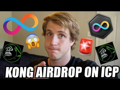 ICPs biggest airdrop opportunity is here! KONG airdrop szn has arrived!