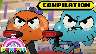 Gumball and Darwin Having Another Funny Day | 3-Hour Mega Marathon | Cartoon Network