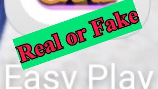 EASY PLAY APP Real hy ya Fake #onlineearnmoney #onlineearningapp