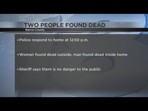 Investigation underway after two people found dead in home near Chetek