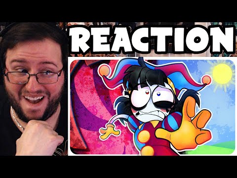 Gor's "The Amazing Digital Circus Song Digital Hallucination MUSIC VIDEO by OR3O" REACTION