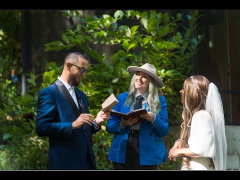 Whitney & Jordan's Elopement Ceremony