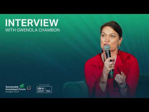 Interview with Gwenola Chambon, Vauban Infrastructure Partners | Sustainable Investment Forum Europe