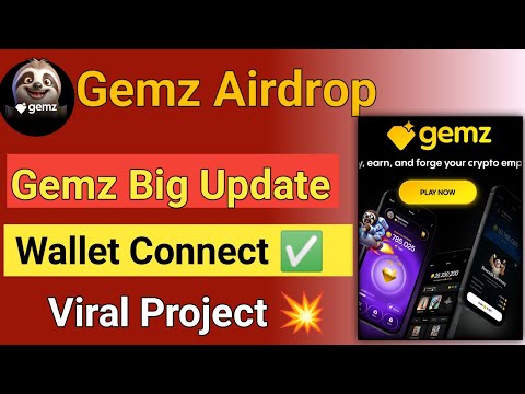 Gemz airdrop new update  || Gemz airdrop launch date || Gemz telegram airdrop