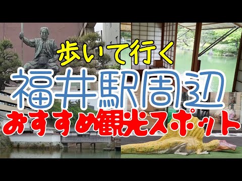 【福井観光】福井駅のおすすめ観光スポットを紹介します。これから福井に行く人への一助となれば幸いです。福井駅は福井県福井市にあります。恐竜広場、新栄商店街、柴田神社、福井神社、福井城跡、養浩館庭園