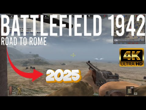 Battlefield 1942 (HD) : The Road to Rome in 2025 | 4K