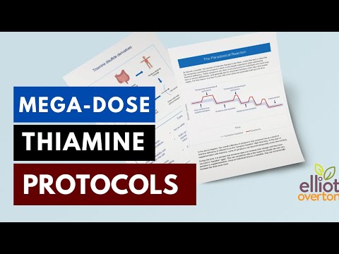 Protocols For Mega-Dose Thiamine & Addressing Deficiency + Nutrient Interactions