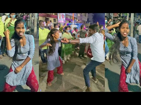 Hyderabad Girl Crazy Dance at Bonalu Festival 2023 | Teenmaar Dance | Durga Mata Nimajjanam | Bonalu