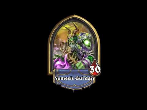 Nemesis Gul'dan All Hero Quotes - Hearthstone