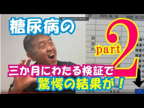 【糖尿病改善・3か月における検証動画 Ver2】