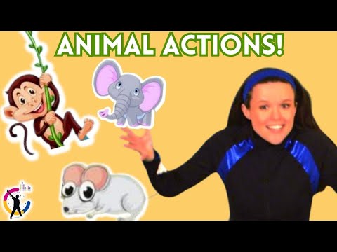 Animal Dance Song for kids | Brain Break | Animal Actions | Silly Movement Song for Kids | Movement