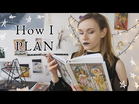 "Plan Your Month" Inspiration 🧷 Spiritual & Witchy Ideas