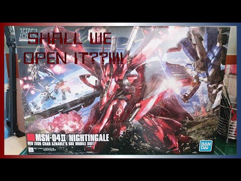 Unboxing - HGUC Nightingale THE BIG BOY GOT 2.0