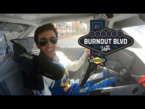 NASCAR Burnout Boulevard fueled by Sunoco