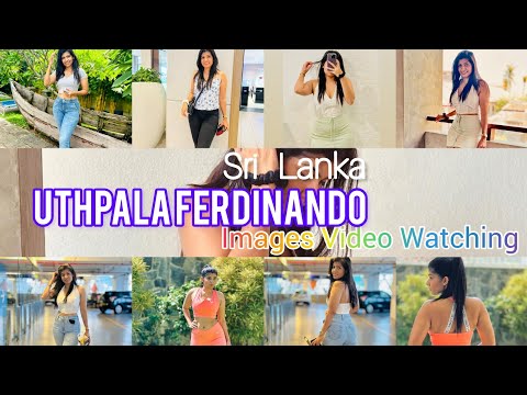 Hot Sri Lanka Uthpala Ferdinando || with Beautiful ❤️ || #srilanka #love #styles @GlamourGossip40