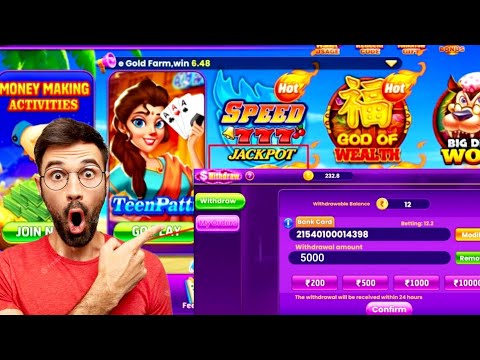 Happy Farmer Games play and Earning Daily ₹5000 Real Cash 💯 Best Online Games Happy Farm games